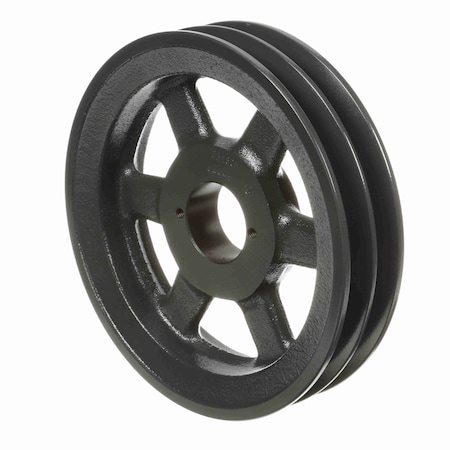 Browning 2 Groove Cast Iron Fhp - Bushed Sheave, 2BK80H 2BK80H